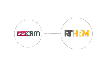 SuiteCRM and RTHRM logos