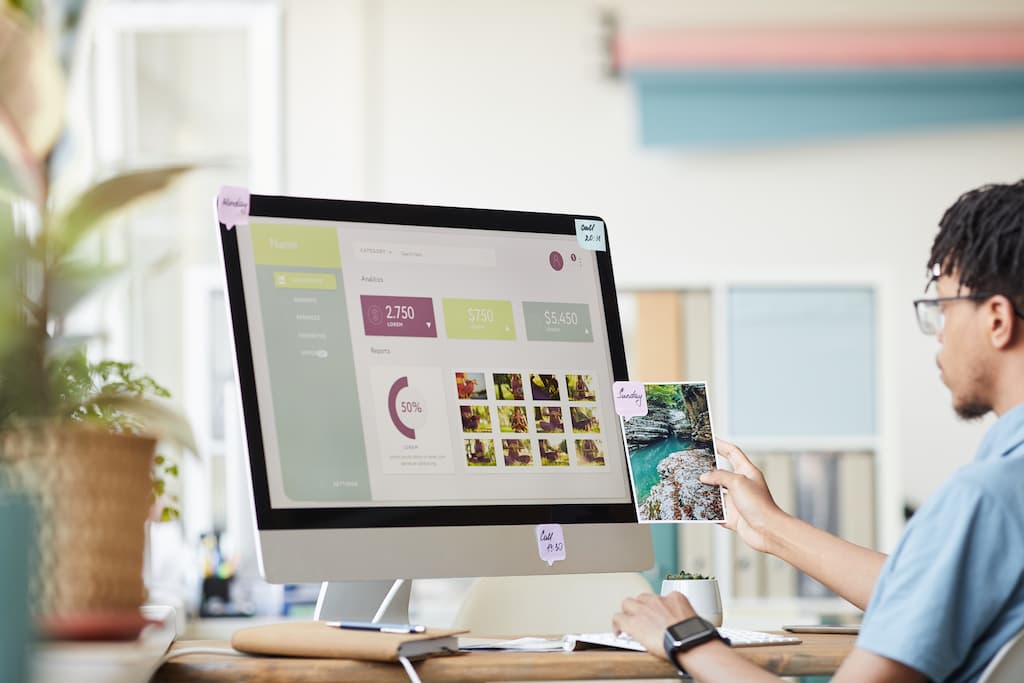 Employee setting up SuiteCRM Theme